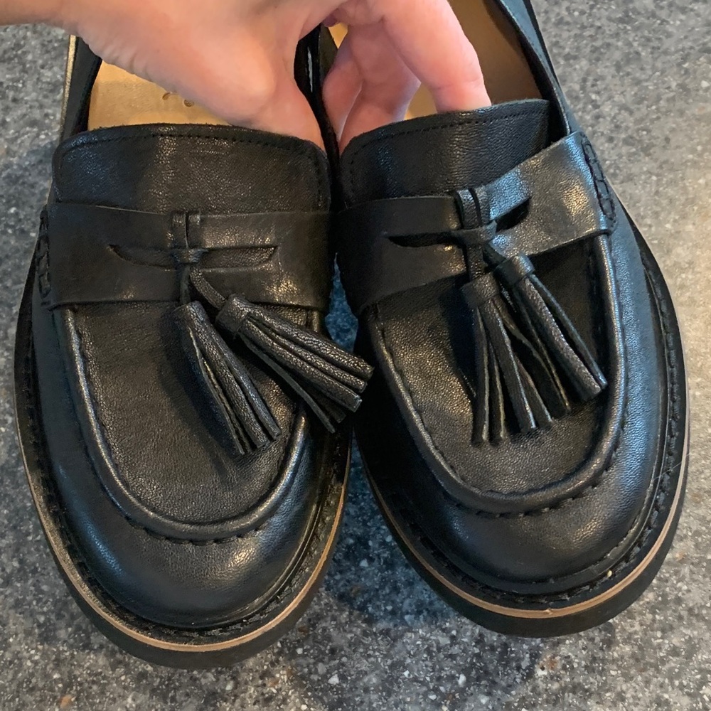 Splendid Black Tassel Caio penny Loafers - Picture 3 of 8